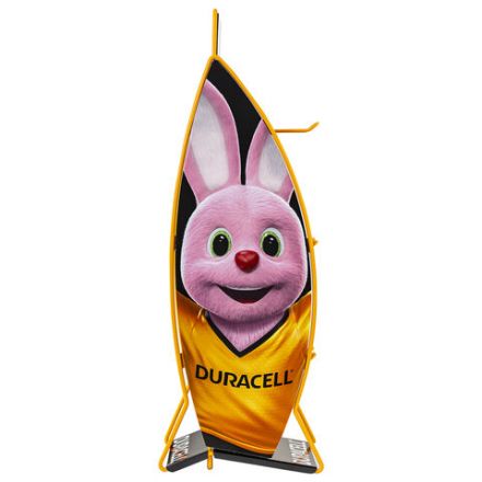 Дисплей для размещения товара настольный DURACELL, 2х3 крючка, 70000267 Дисплей для размещения товара настольный DURACELL, 2х3 крючка, 70000267