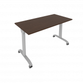 Mobile System Стол складной мобильный СМ-4 Венге/Тёмно-серый металл 1300*650*757 Mobile System Стол складной мобильный СМ-4 Венге/Тёмно-серый металл 1300*650*757