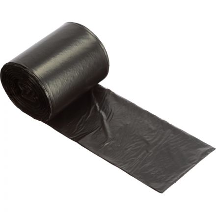 Мешки для мусора ПВД 30л 25мкм 50шт/рул черные 50x70см Luscan Мешки для мусора ПВД 30л 25мкм 50шт/рул черные 50x70см Luscan