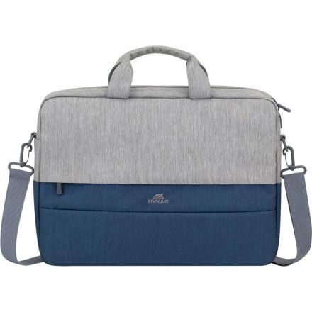 Сумка для ноутбука RIVACASE 7532 grey/dark blue Prater 15.6 / 6 Сумка для ноутбука RIVACASE 7532 grey/dark blue Prater 15.6 / 6