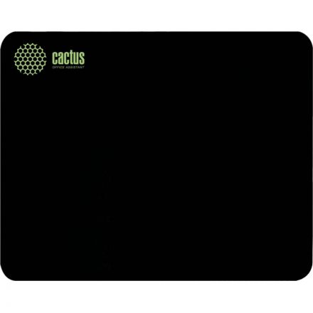 Коврик для мыши Cactus Black черный 300x250x2мм CS-MP-P01M/CS-MPC-P01M