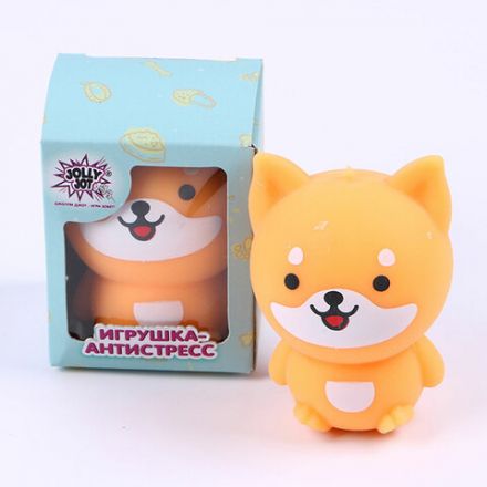 Игрушка-антистресс "ВЕСЁЛЫЙ ПЁСИК", 5х8 см, дисплей, JOLLY JOT (ДЖОЛЛИ ДЖОТ), 665802 Игрушка-антистресс "ВЕСЁЛЫЙ ПЁСИК", 5х8 см, дисплей, JOLLY JOT (ДЖОЛЛИ ДЖОТ), 665802