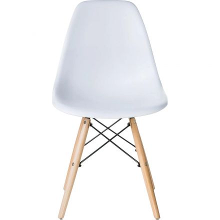 Стул LO_обеденный DOBRIN DSW LMZL-PP638_LB-MTR_P-W-02 свет.бук/белый Стул LO_обеденный DOBRIN DSW LMZL-PP638_LB-MTR_P-W-02 свет.бук/белый