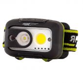 Фонарь налобный ЯРКИЙ ЛУЧ LH-450A MA-HALO 5W LED +3W COB max, 3 реж