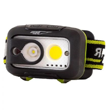 Фонарь налобный ЯРКИЙ ЛУЧ LH-450A MA-HALO 5W LED +3W COB max, 3 реж