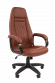 Офисное кресло Chairman 950 LT Россия экопремиум коричневый