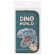 Пенал ПИФАГОР, 2 отделения, ламинированный картон, 19х11 см, "Dino world", 272249