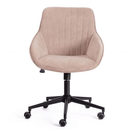 Кресло Tetchair DUBLIN велюр Clermon, бежевый, 40 Кресло Tetchair DUBLIN велюр Clermon, бежевый, 40