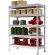 Стеллаж металлический 0MX_P_МС-Т 15765-3.0 с 5-ю полками 1550х785х3000