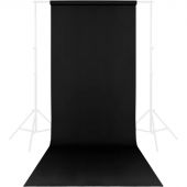 Фон бумажный Raylab 009 Black 1,35x6м черный