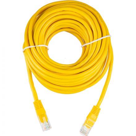 Патч-корд BigTech OPCC024 UTP CCA кат.5e/10м/литой/многожильный (желтый)