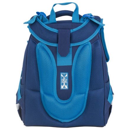 Ранец BRAUBERG PREMIUM, 2 отделения, с брелком, Techno, 38х29х16 см, 227812