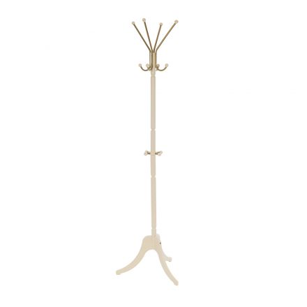 Вешалка напольная Leset Галант-2, Слоновая кость