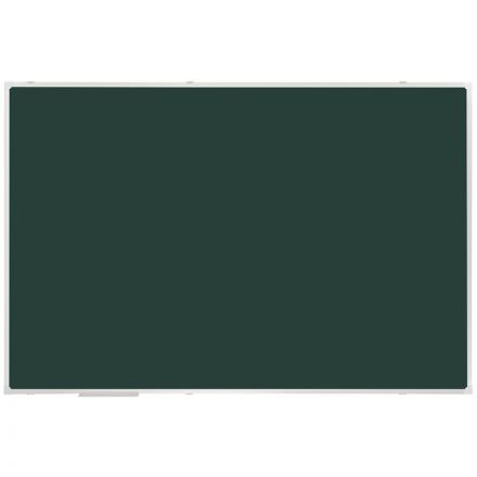 Доска магнитно-меловая OfficeSpace, 100*150см, алюминиевая рамка, полочка