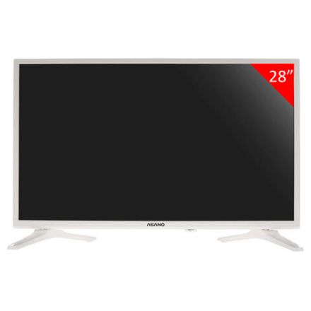 Телевизор ASANO 28LH5011T, 28" (71 см), 1366x768, HD, 16:9, Салют ТВ, Wi-Fi, белый