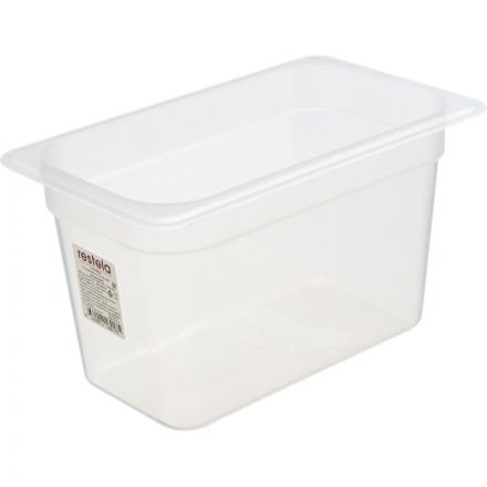 Гастроемкость Restola полипропилен 1/4, 265x162х150 мм прозрачный,422101701