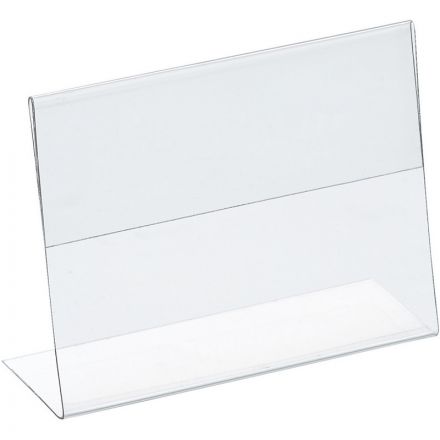 Ценникодержатель-подставка Attache ПЭТ 80x60 мм прозрачный (20 штук в упаковке)