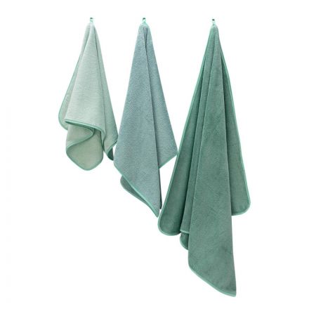 Набор полотенец НВ Сванк м0854_34 35x75+50x90+70x140 мятн