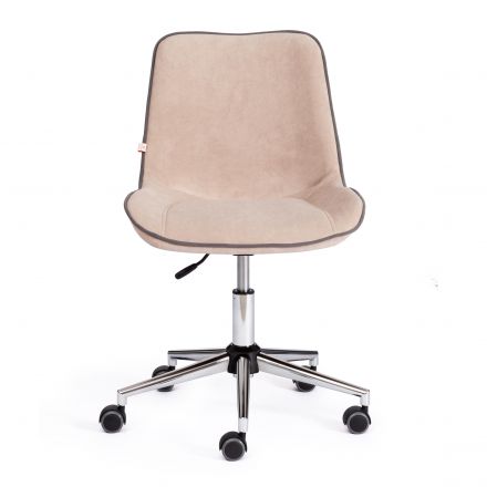 Кресло STYLE флок , бежевый, 7