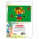 Цветная бумага А4 2-сторонняя газетная, 8 листов, 8 цветов, на скобе, ПИФАГОР, 200х283 мм, "Тигрёнок", 116623