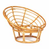 Кресло PAPASAN/ПАПАСАН 23/01 W /без подушки/ 115х101х104 см, Honey (мед)