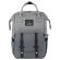 Рюкзак для мамы BRAUBERG MOMMY, крепления для коляски, термокарманы, серый, 41x24x17 см, 270818