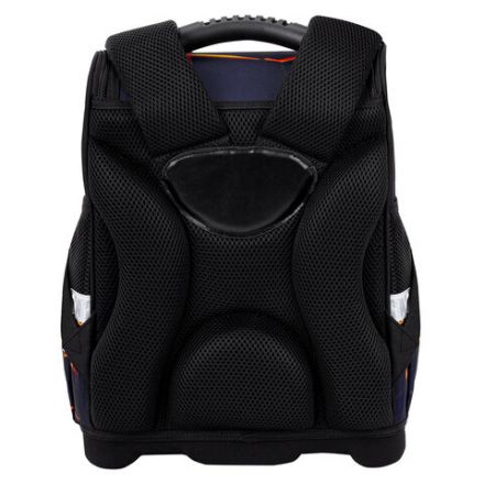 Ранец ЮНЛАНДИЯ WISE, 1 отделение, 3 кармана, устойчивое дно, Volcano split, 37х29х15 см, 273162