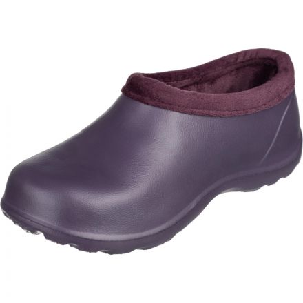 Галоши Лейви женские цв. баклажан/бордо ЭВА утепленные р.36