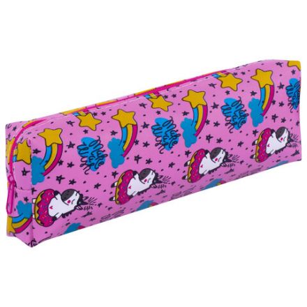 Пенал-косметичка ПИФАГОР, мягкий, "UNICORN", прямоугольный, 20х7х4 см, 229265 Пенал-косметичка ПИФАГОР, мягкий, "UNICORN", прямоугольный, 20х7х4 см, 229265