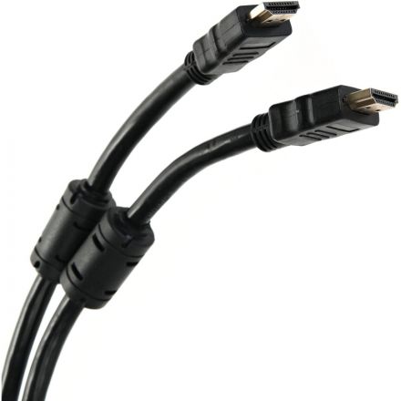 Кабель HDMI-19M-HDMI-19M ver 2.0+3D/Ethern,2 ф-ра 10m Telecom (TCG200F-10M)