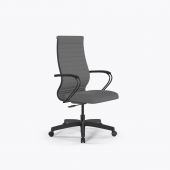 Кресло Sit 10 B2-119K - UMF(X1) /Kb02/Wh00/K3bL(M01.B02.G15.W01) Светло-серый