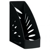 Лоток для бумаг вертикальный СТАММ "Тропик", черный, ширина 110мм Лоток для бумаг вертикальный СТАММ "Тропик", черный, ширина 110мм