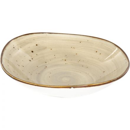 Тарелка ХОРЕКА ГРАФИТ глубокая, 210мм 750мл, арт.206-55025