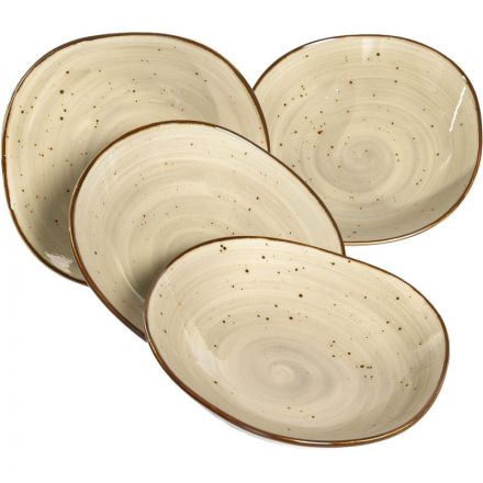 Тарелка ХОРЕКА ГРАФИТ глубокая, 210мм 750мл, арт.206-55025