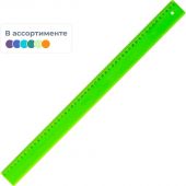 Линейка Attache 50 см пластиковая флуоресцентная