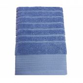 Полотенце махровое 70х130Страйпсизо-голубой