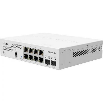 Коммутатор MikroTik CSS610-8G-2S+IN Cloud Smart Switch 8x1Gbit 2SFP+ наст