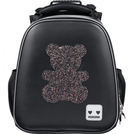 Ранец Комус Класс Basic Медвежонок , 2отд, эргоном. спинка