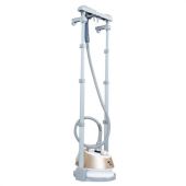 Отпариватель KITFORT KT-913, 2000 Вт, пар 35 г/мин, резервуар 1,3 л, 4 режима, 2 насадки, золотистый Отпариватель KITFORT KT-913, 2000 Вт, пар 35 г/мин, резервуар 1,3 л, 4 режима, 2 насадки, золотистый