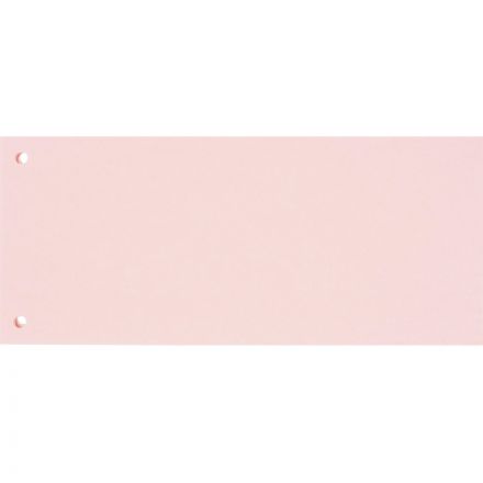 Разделитель листов разделительные полоски Комус, розовые, 100 шт./уп.