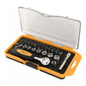 Набор бит  1/4, PH, PZ, Hex, Torx, Slotted, 38 предметов TOLSEN