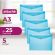 Папка-конверт на кнопке Attache А3, полупрозр.180мкм синий, 5 шт/уп
