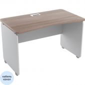 Стол письменный Easy Contour 1200х700 дуб шамони темный