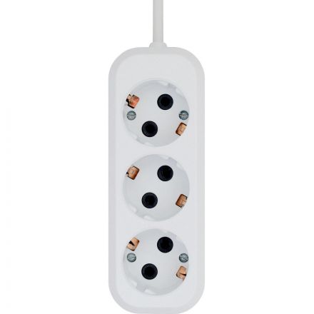 Удлинитель Progix US3GXW2 3р/2м белый, 3х0,75мм, 10А/2200Вт