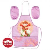 Фартук для труда КОМУС Три богатыря Любава,карман,нарукав,535x445мм,ФН 41-1 Фартук для труда КОМУС Три богатыря Любава,карман,нарукав,535x445мм,ФН 41-1