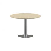 Конференц стол ПРГ 100 Клен*/Алюминий D1000хх750 IMAGO