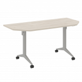 X-Pull Стол складной мобильный X.M-7.T2 Денвер светлый/Серый металл 1580*720*753 X-Pull Стол складной мобильный X.M-7.T2 Денвер светлый/Серый металл 1580*720*753