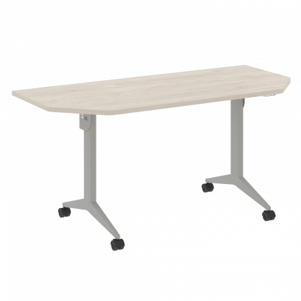 X-Pull Стол складной мобильный X.M-7.T2 Денвер светлый/Серый металл 1580*720*753 X-Pull Стол складной мобильный X.M-7.T2 Денвер светлый/Серый металл 1580*720*753