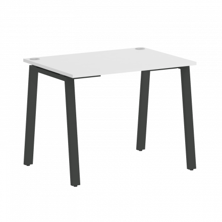 Home Office Стол письменный VR.SP-3-98.A Белый бриллиант/Антрацит металл 980*720*750