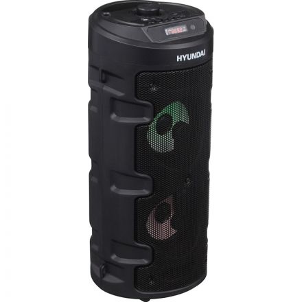 Акустическая система Hyundai H-MC160 черный 50Вт/FM/USB/BT/SD/MMC